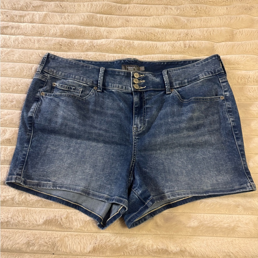 Denim Blue Jean Shorts